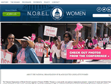Tablet Screenshot of nobel-women.org